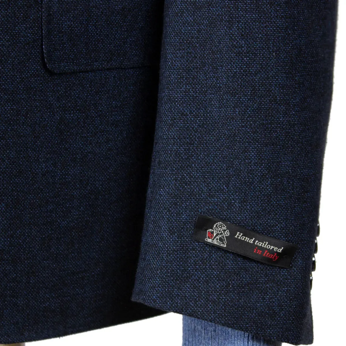 Black & Blue Cotton, Wool & Cashmere Jacket