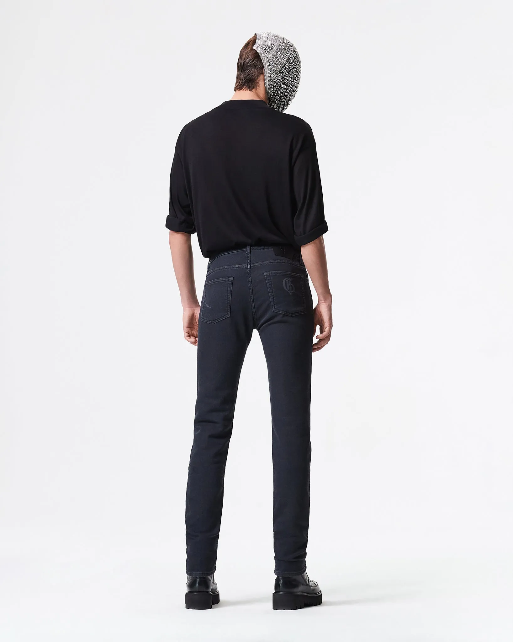 BLACK SLIM FIT DENIM