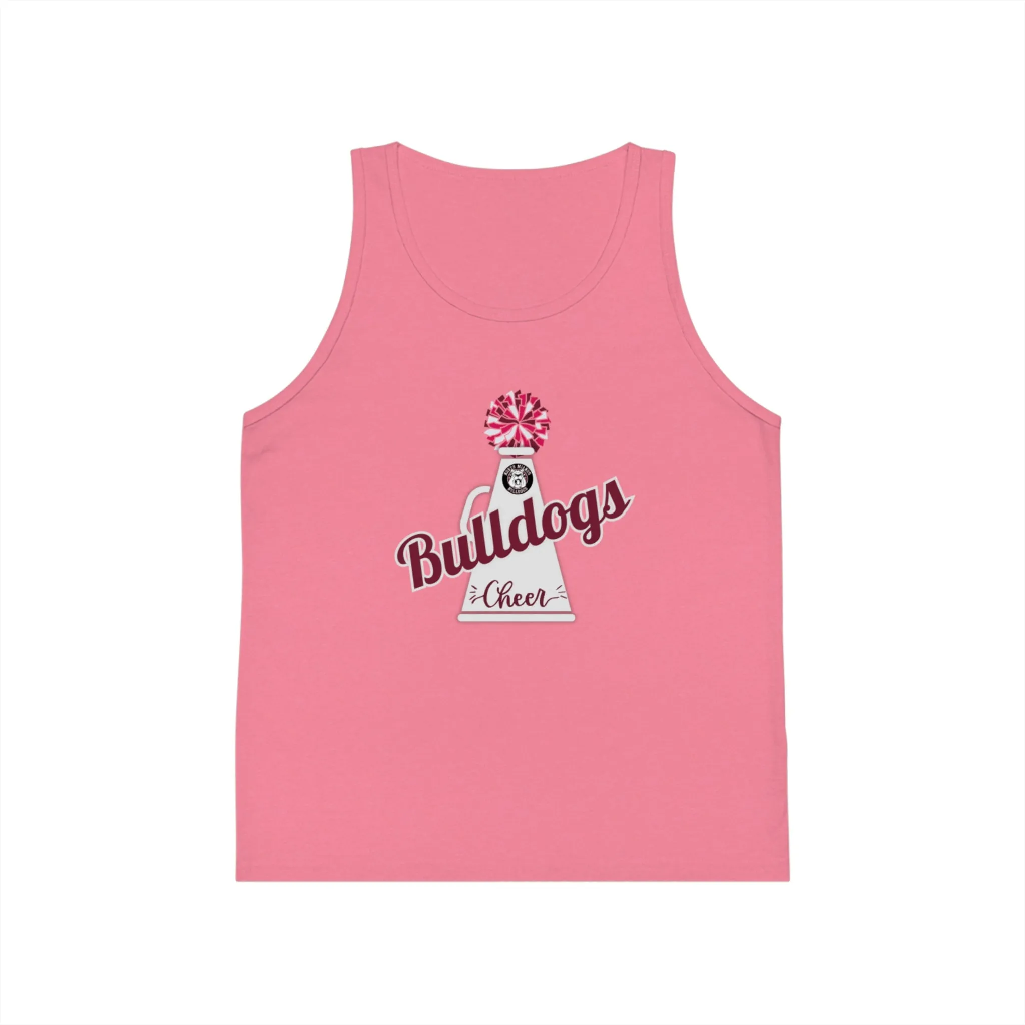 Bulldogs Cheer Girls Tank Top