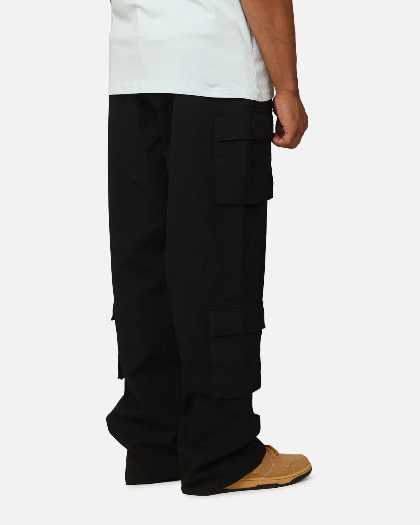 Carre Tactical Baggy Cargo Pants Black