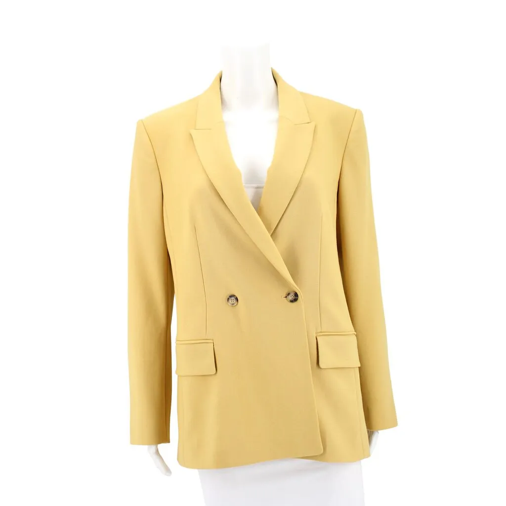 CLUB MONACO DBL BREASTED BLAZERS MUSTARD M