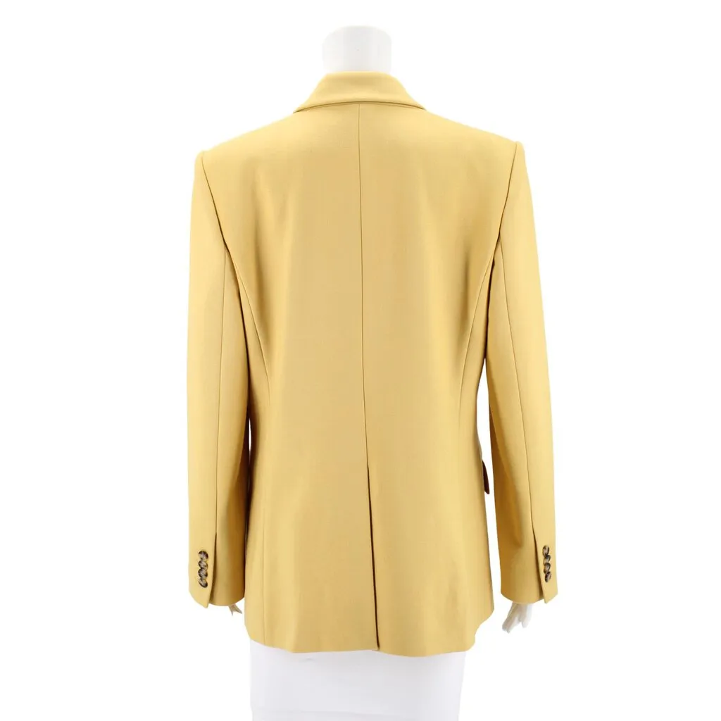 CLUB MONACO DBL BREASTED BLAZERS MUSTARD M