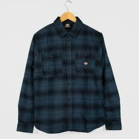 Dickies - Evansville Flannel Shirt - Air Force Blue