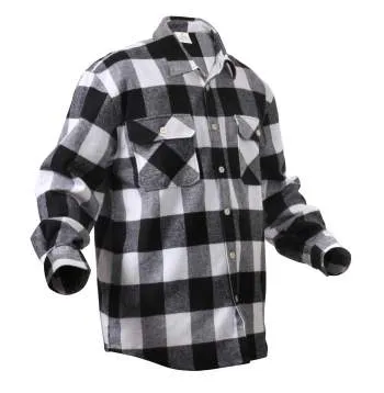 Extra Heavyweight Buffalo Plaid Flannel Shirt