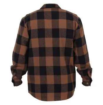 Extra Heavyweight Buffalo Plaid Flannel Shirt