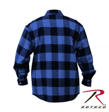 Extra Heavyweight Buffalo Plaid Flannel Shirt