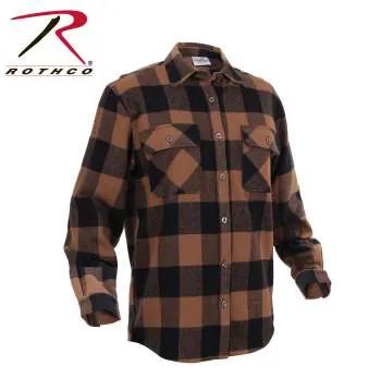 Extra Heavyweight Buffalo Plaid Flannel Shirt