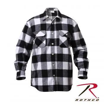 Extra Heavyweight Buffalo Plaid Flannel Shirt