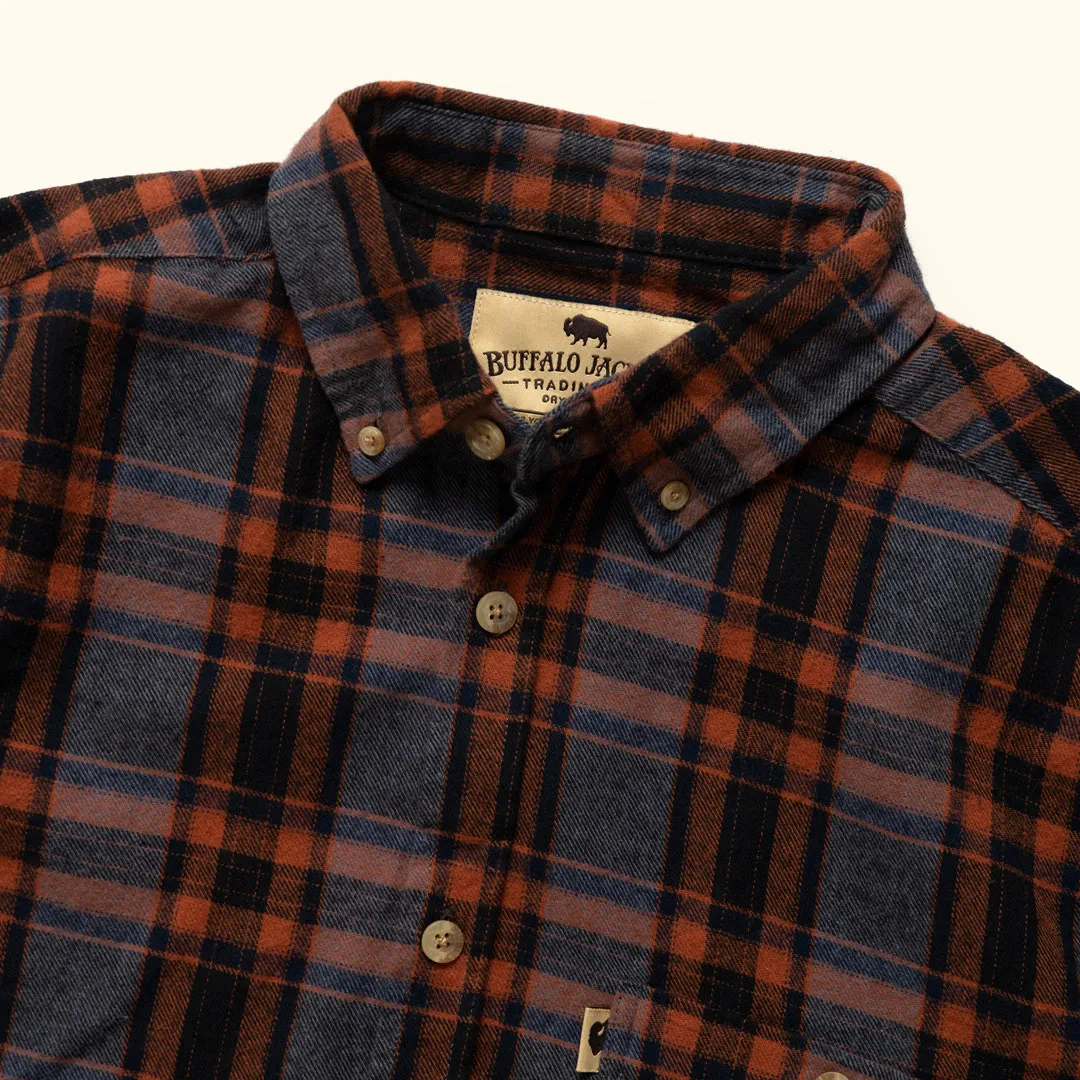 Fairbanks Flannel Shirt | Autumn Stone