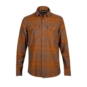 Fox Traildust Flannel Shirt Nutmeg Brown