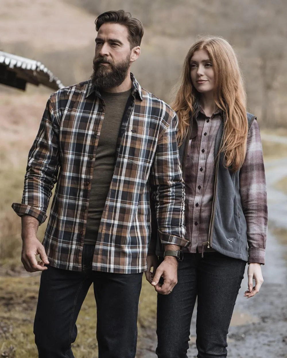 Hoggs of Fife Isla Flannel Check Shirt