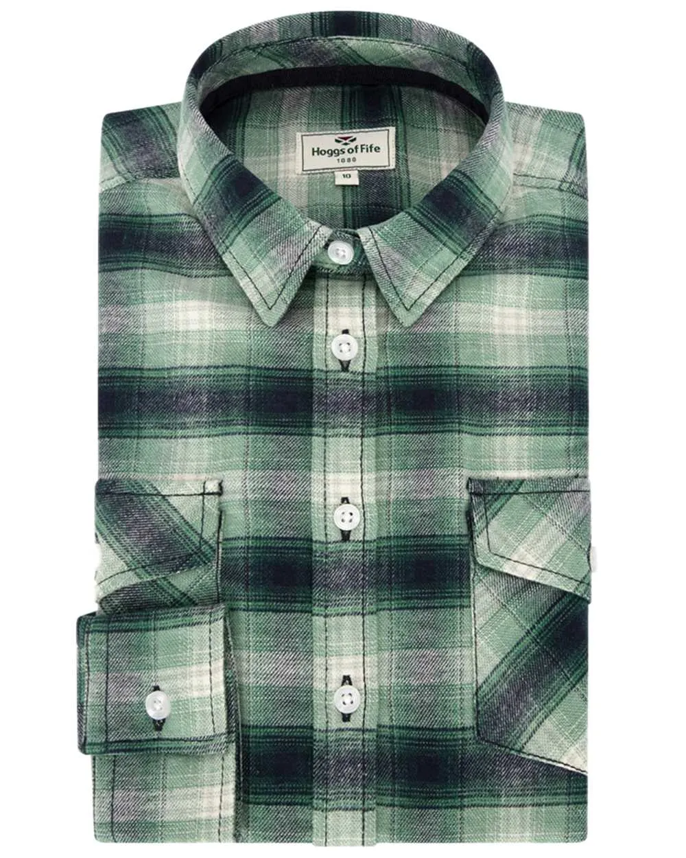 Hoggs of Fife Isla Flannel Check Shirt