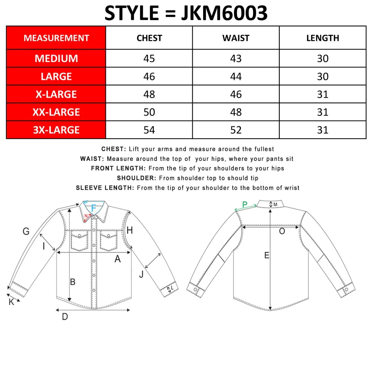 Hot Leathers JKM6003 Men's Black Waxed Cotton Concealed Carry Motorcycle Casual Shirt Jacket