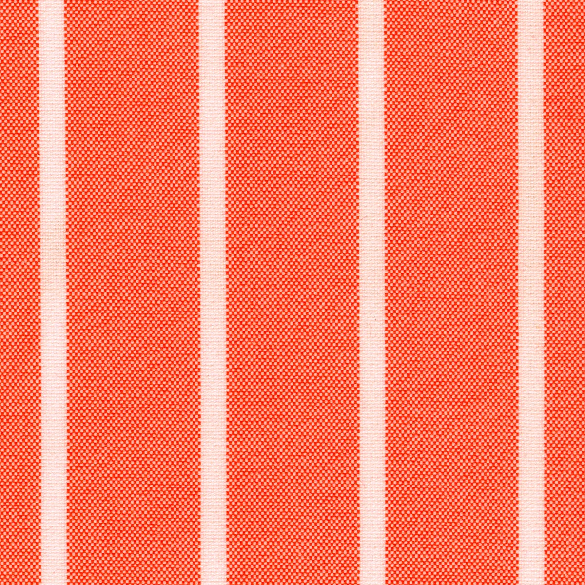 Made-to-Measure Shirt in Dayglow Orange Wide Stripe Oxford