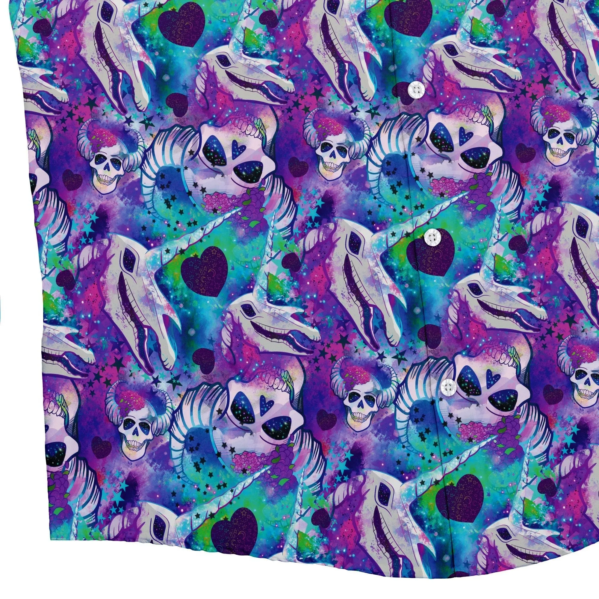 Magical Skulls Button Up Shirt