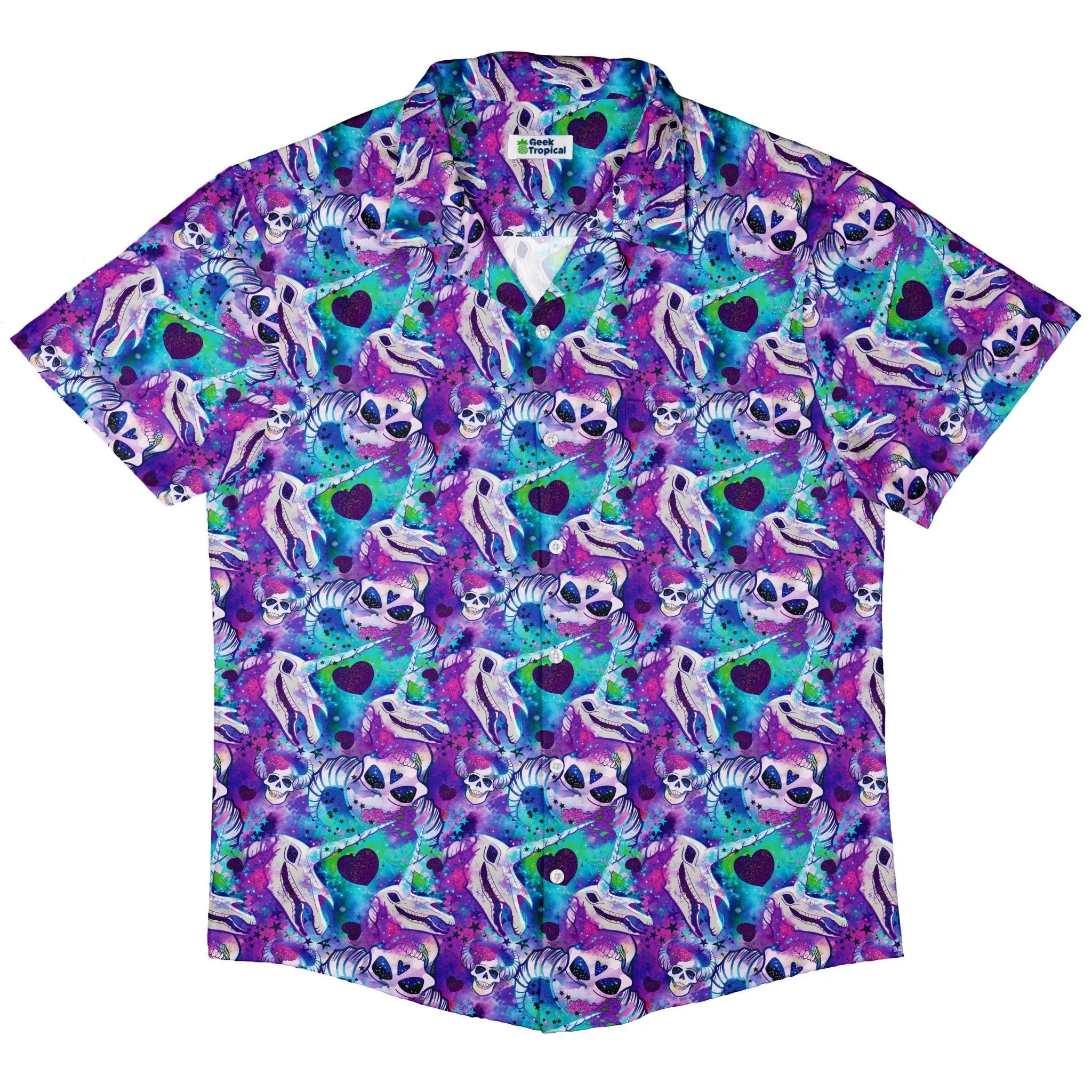 Magical Skulls Button Up Shirt