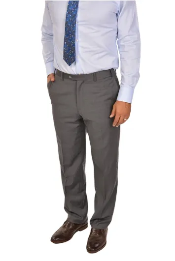 Medium Grey Sport Fit Dress Pants