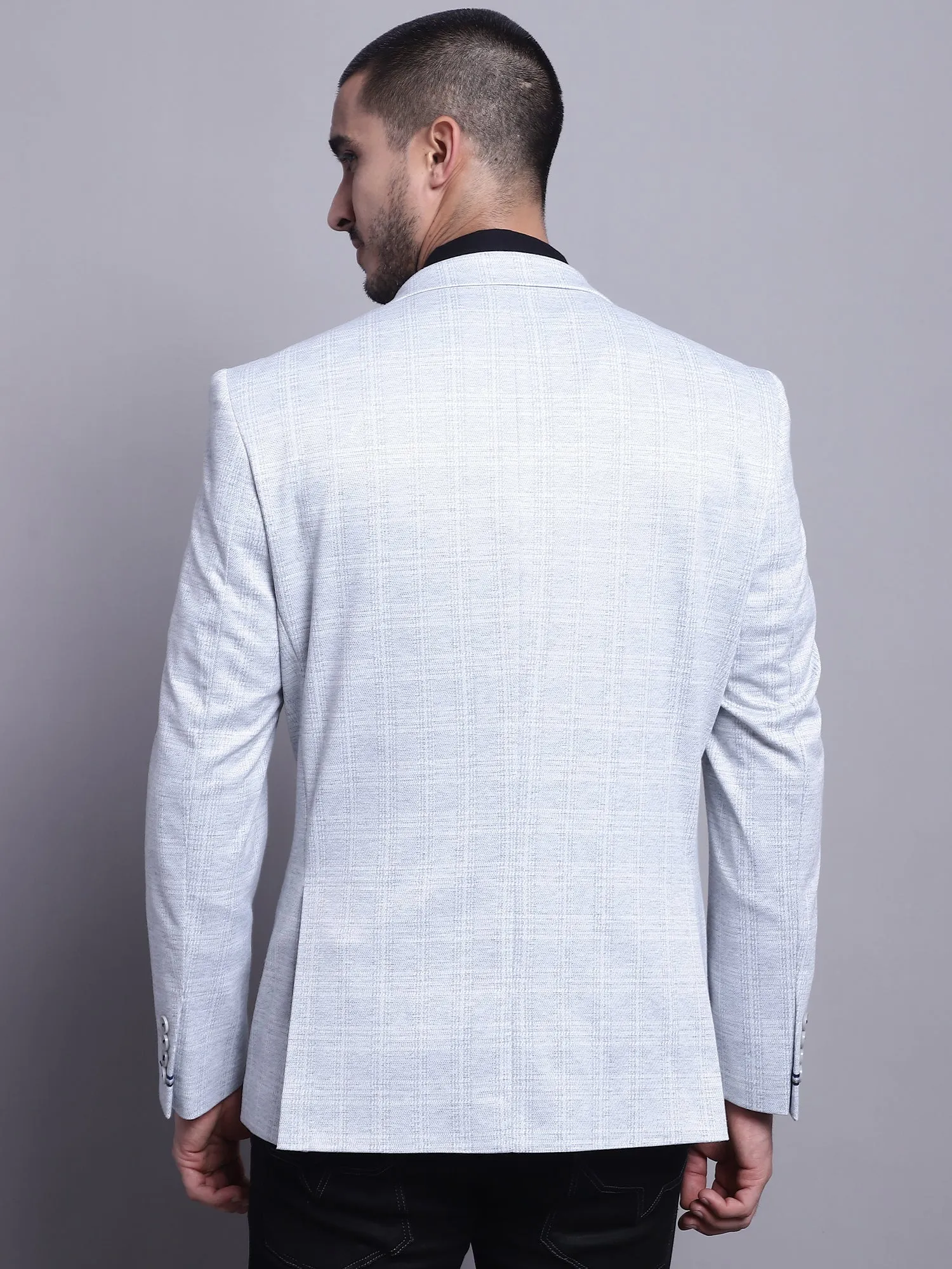 Men Grey Blazer