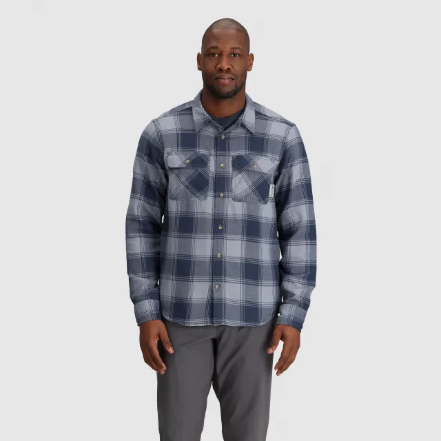 Mens Feedback Flannel Twill Shirt