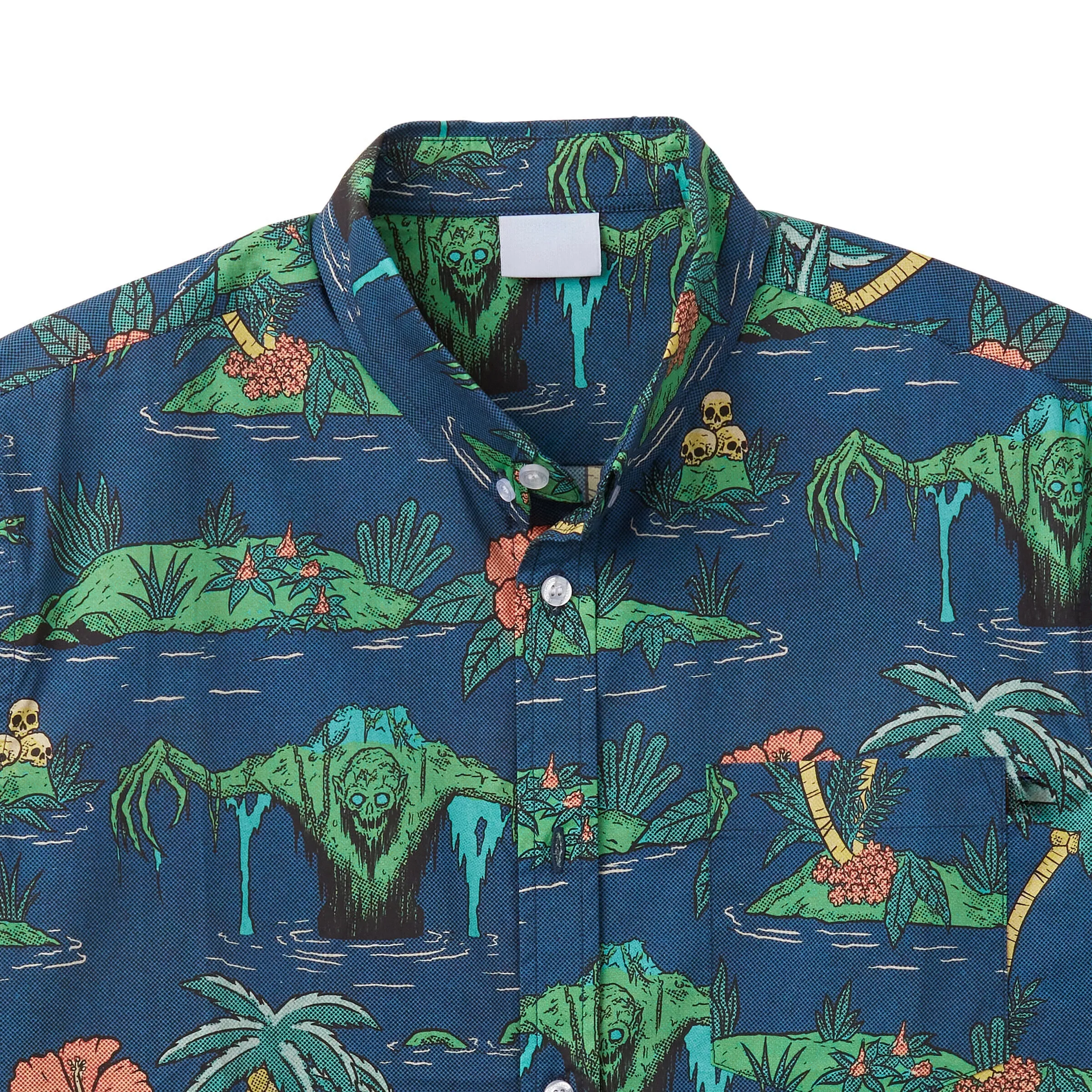 MONSTER FLOWER BUTTON-UP SHIRT