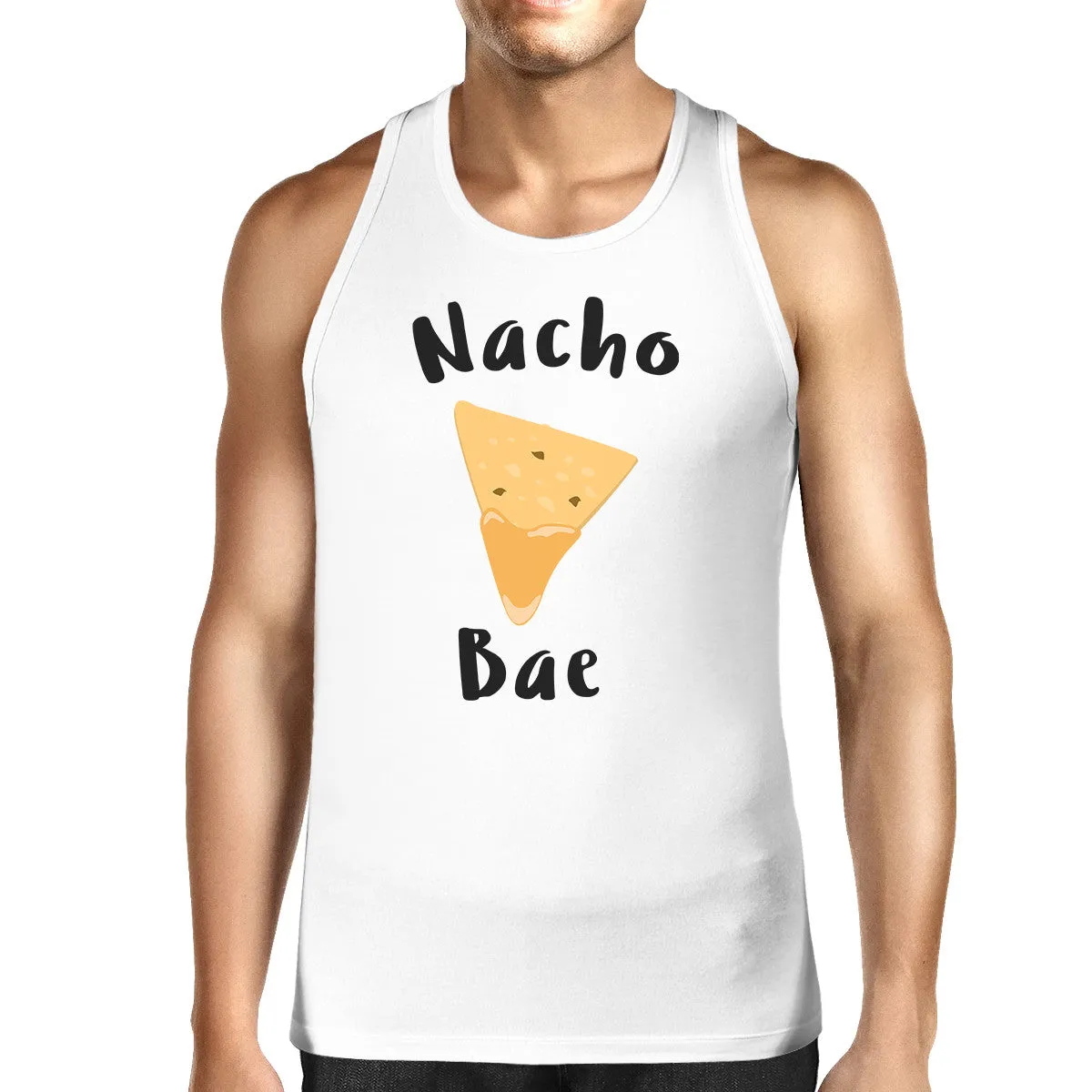 Nacho Bae Men's Graphic Tank Top Funny Graphic Top For Food Lovers