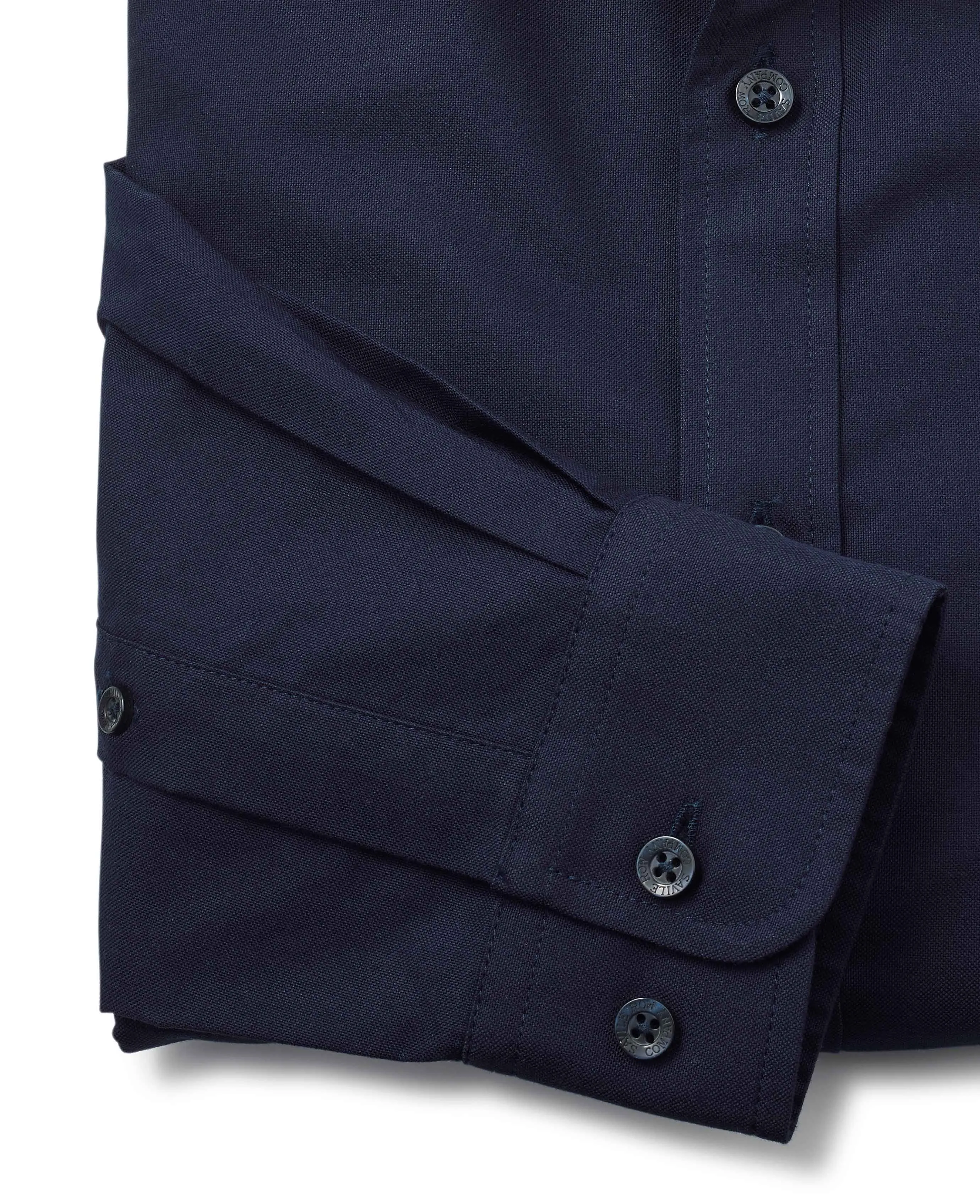 Navy Slim Fit Oxford Shirt