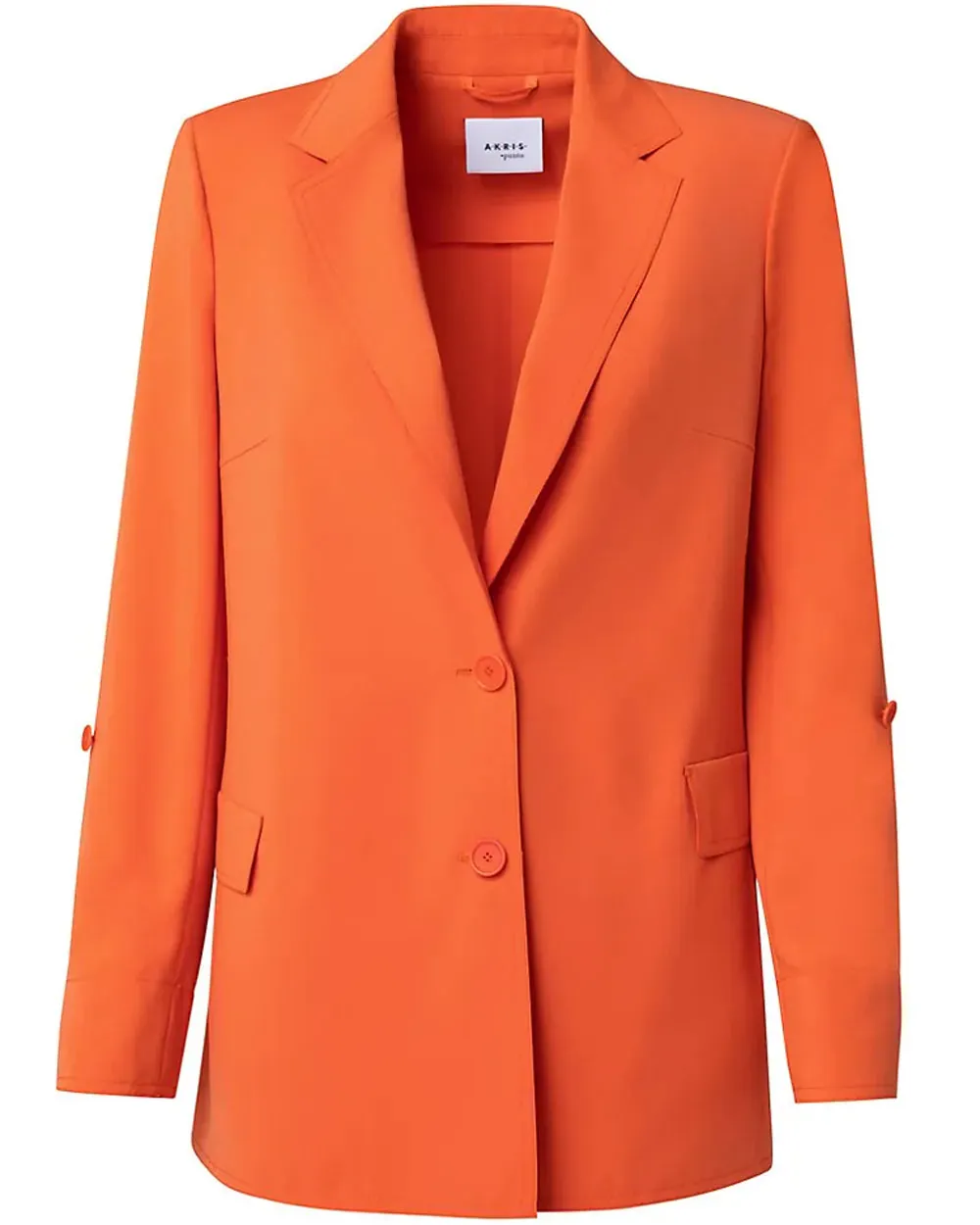 Orange Boyfriend Jacket