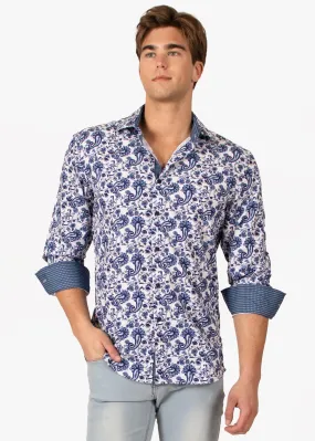 Paisley Long Sleeve Dress Shirt