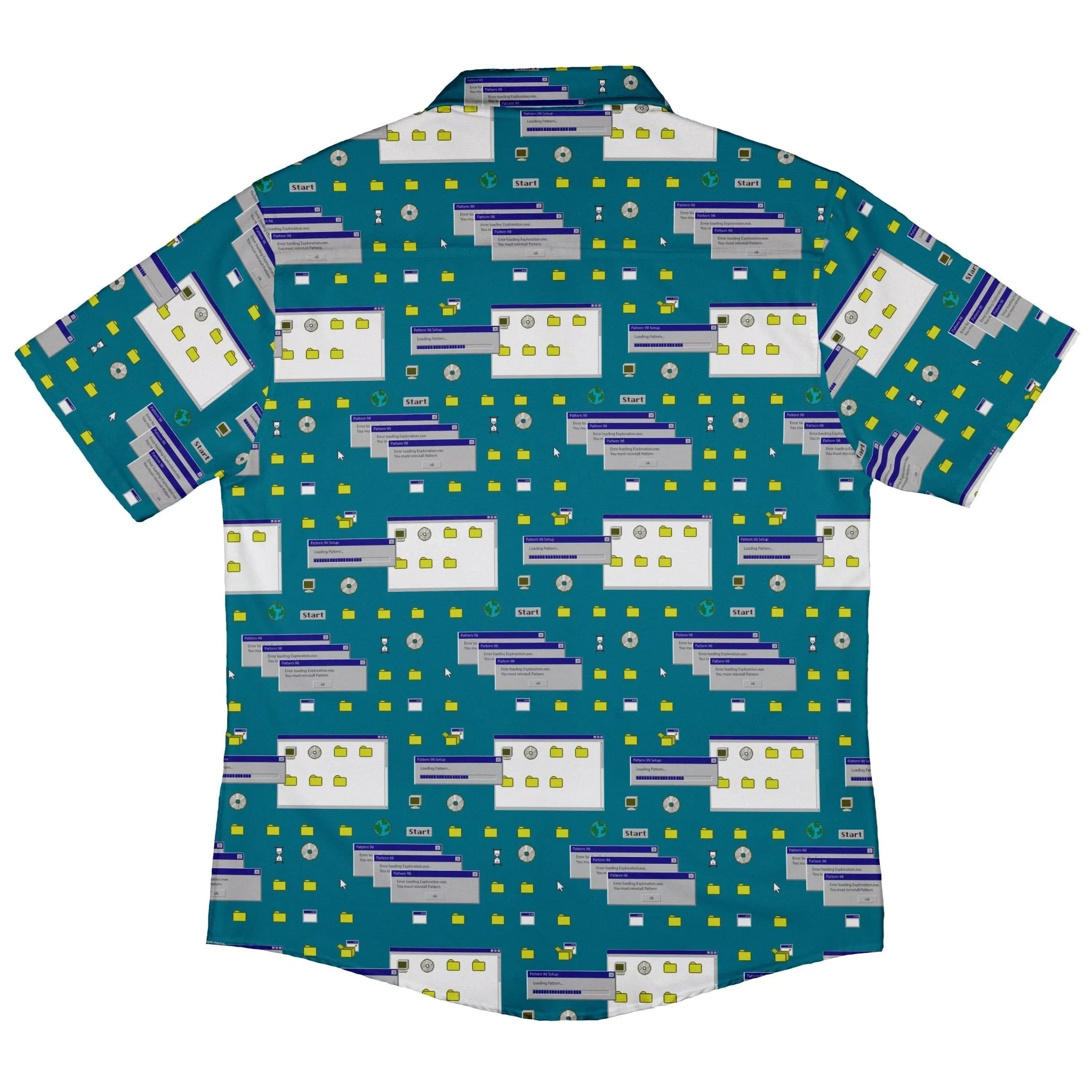 Pattern98 Button Up Shirt