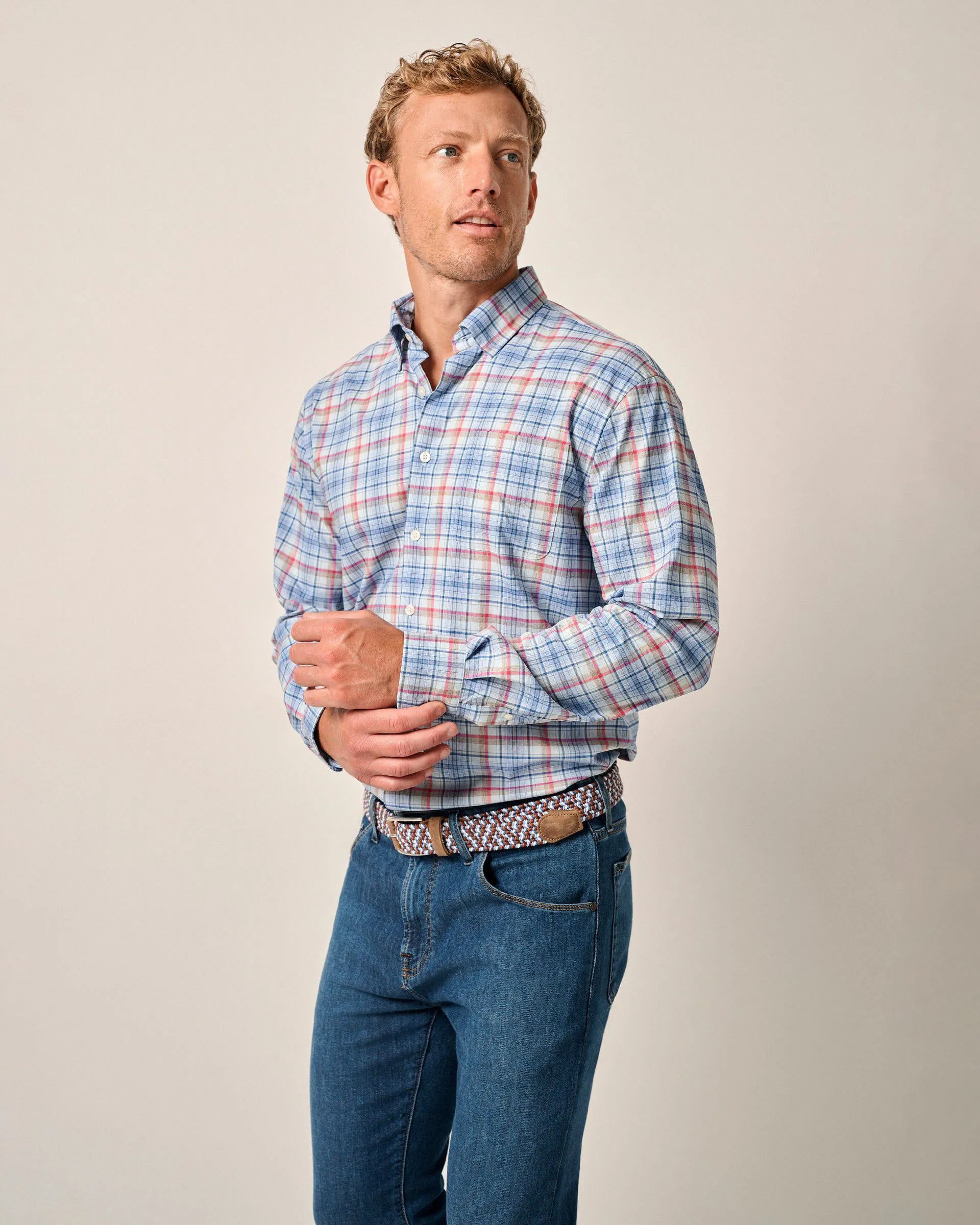 Performance Button Up Shirt - Peterson