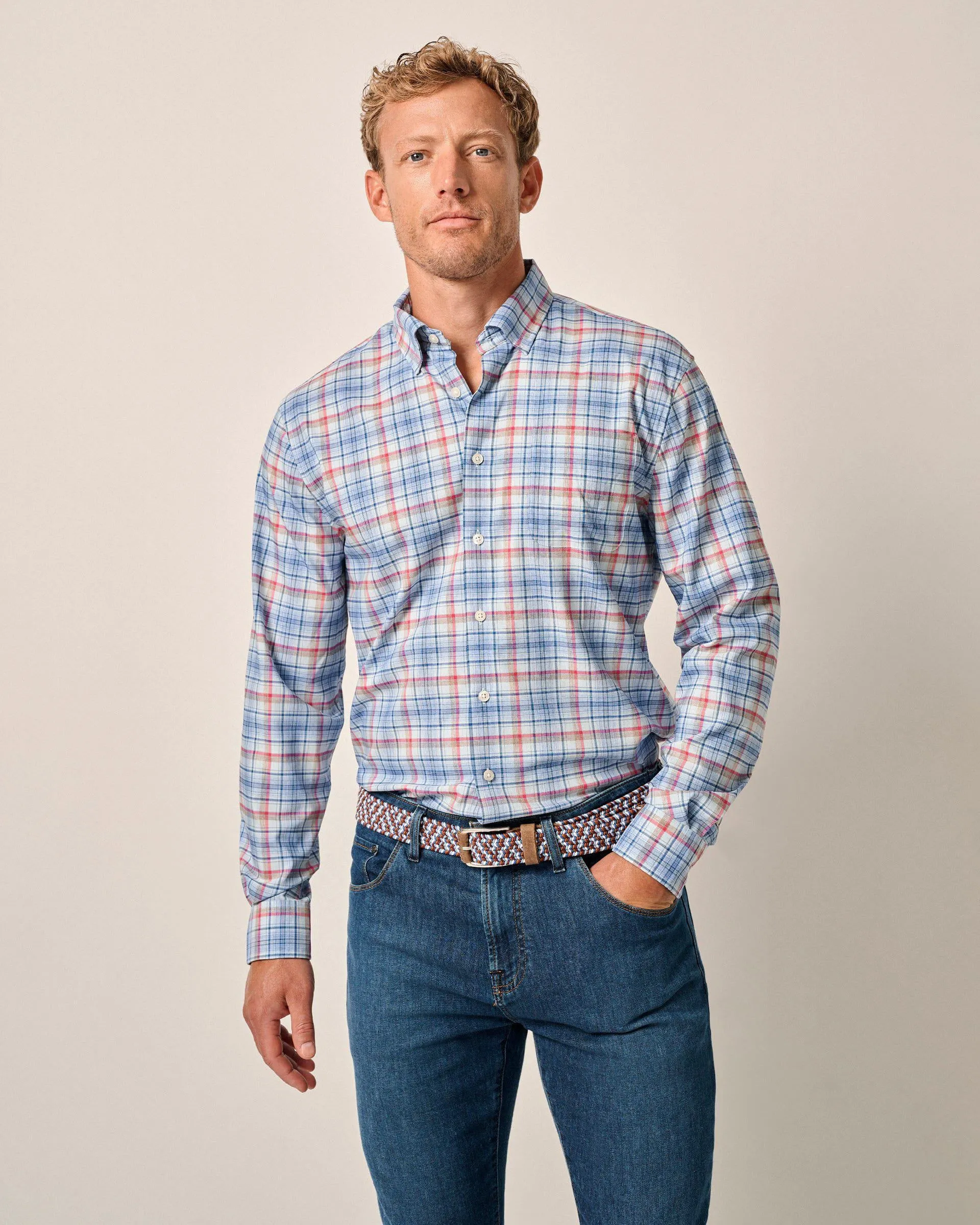 Performance Button Up Shirt - Peterson