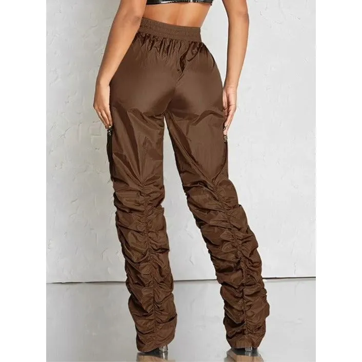 Sexy Ruffled Cargo Pant