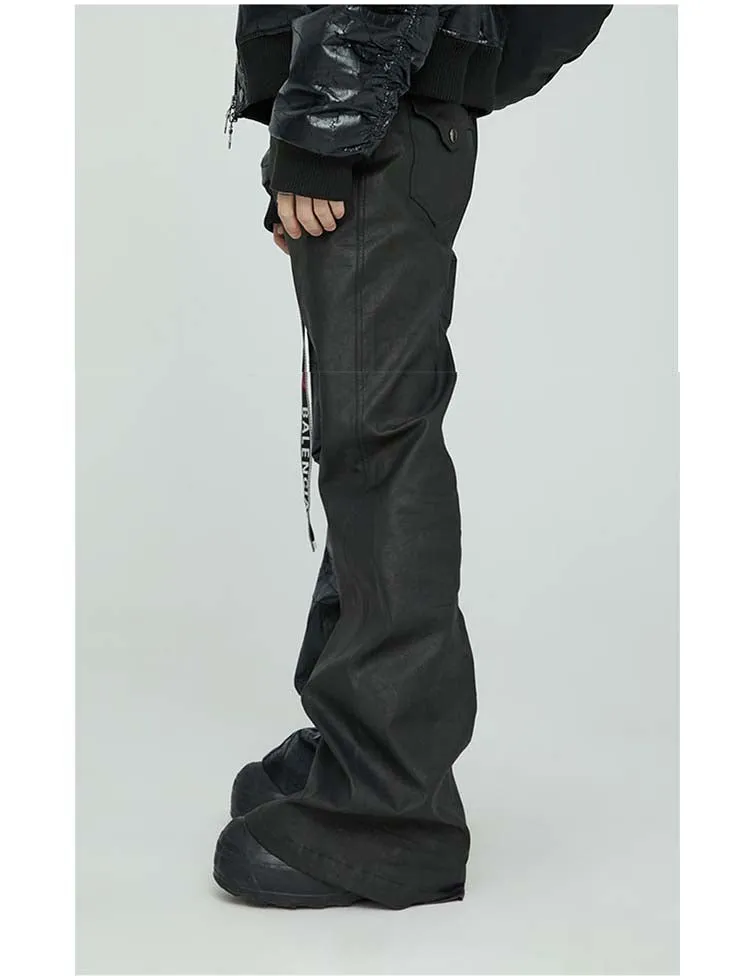 Slim Fit Asymmetrical Pants