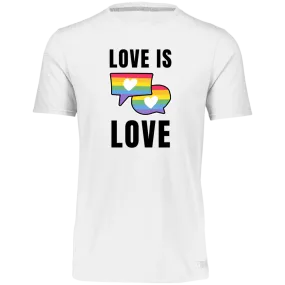 Women's Dri-Power Tee--Love is Love