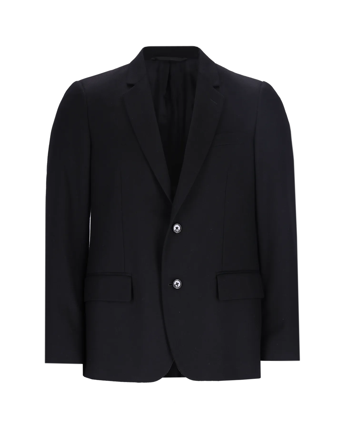 wool single-breasted suit jacket