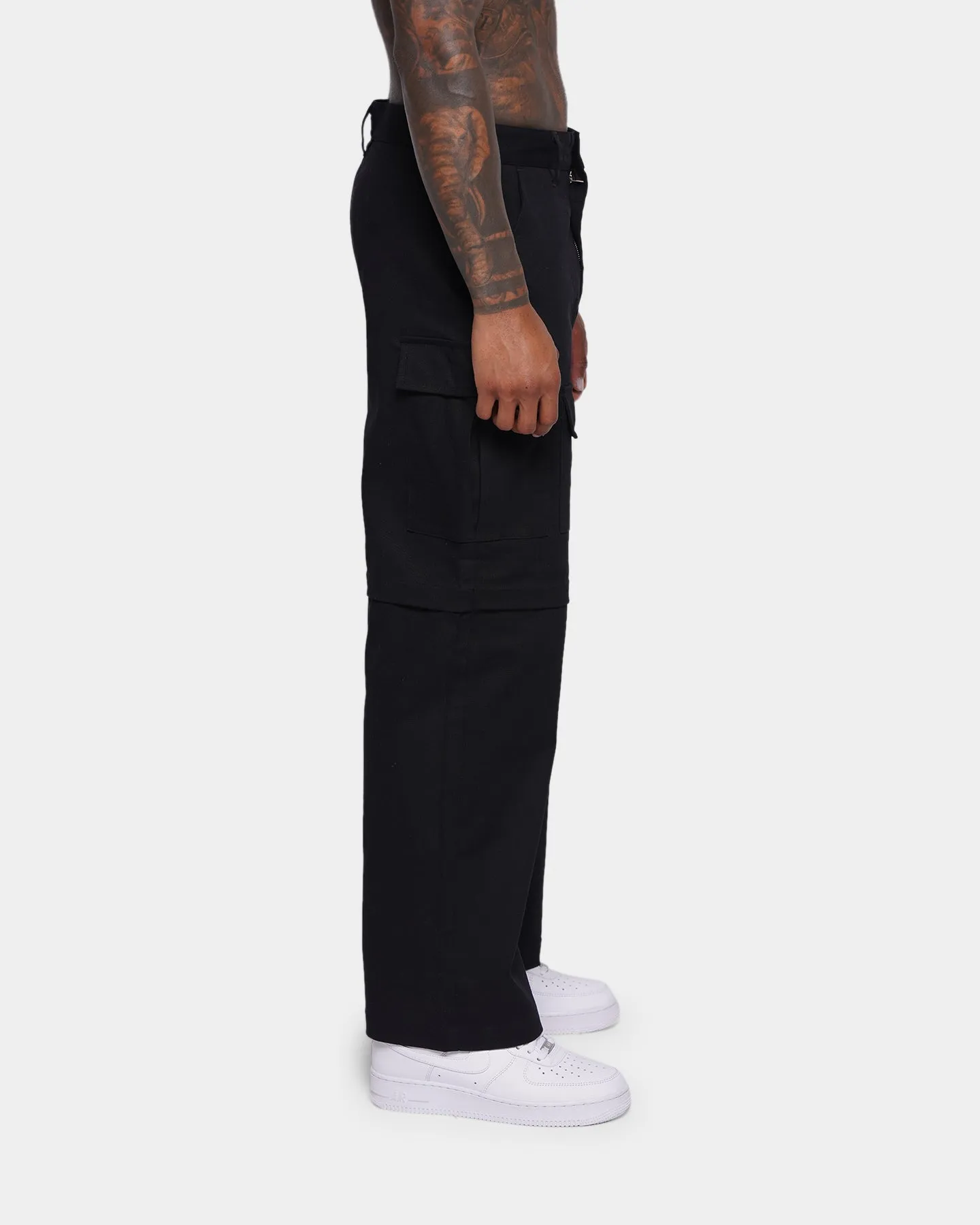 XXIII Sonora Tiered Cargo Pants Black