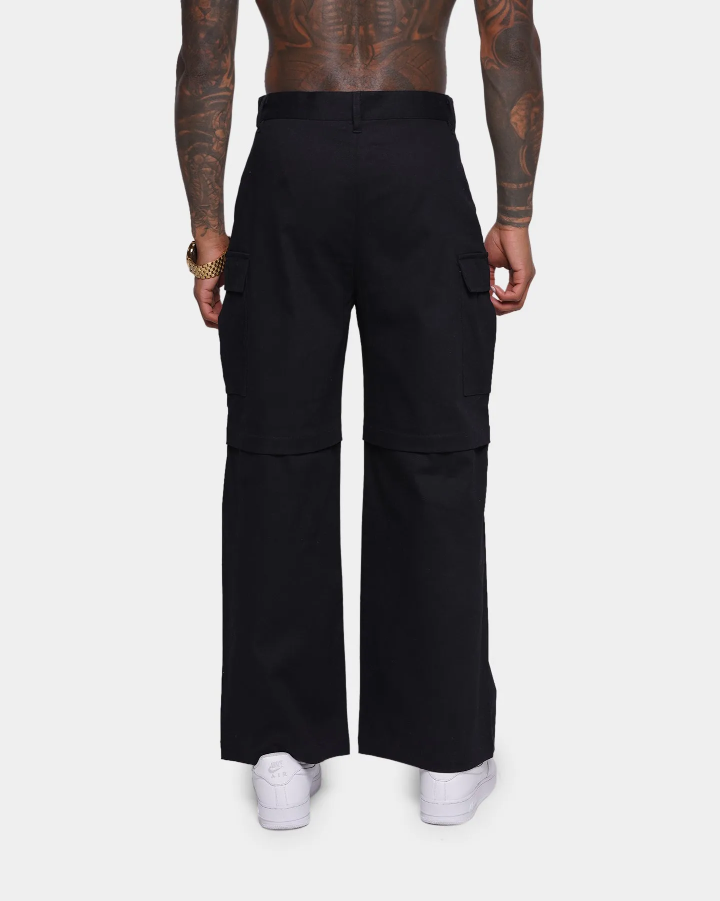 XXIII Sonora Tiered Cargo Pants Black